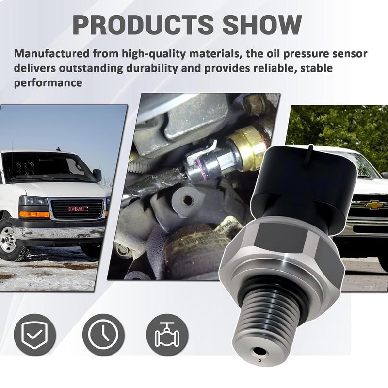 repustor Oil Pressure Sensor for Duramax 03-09 Chevy GMCLB7 LLY LBZ 6.6L 98027456 4990007341 - Image 5